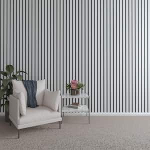 94 in. H x 2 in. W Slatwall Panels in Unfinished 22-Pack