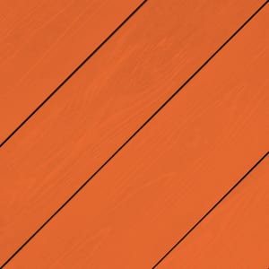 5 gal. #220B-7 Electric Orange Low-Lustre Enamel Interior/Exterior Porch and Patio Floor Paint