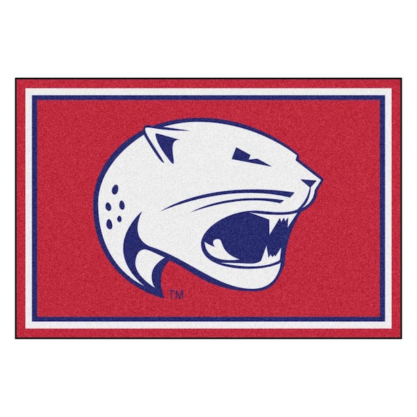 FANMATS NCAA - University of South Alabama Red 8 ft. x 5 ft. Indoor ...