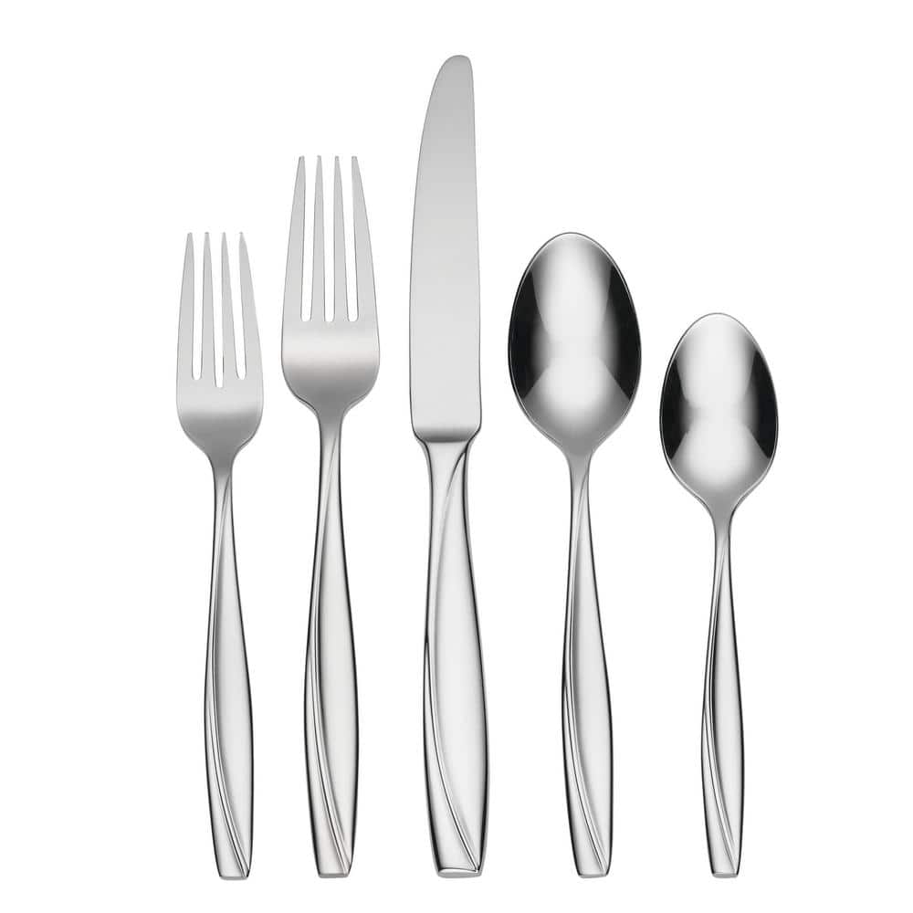 Camlynn Mirror Stainless Steel 20-Piece Flatware Set, Service for 4