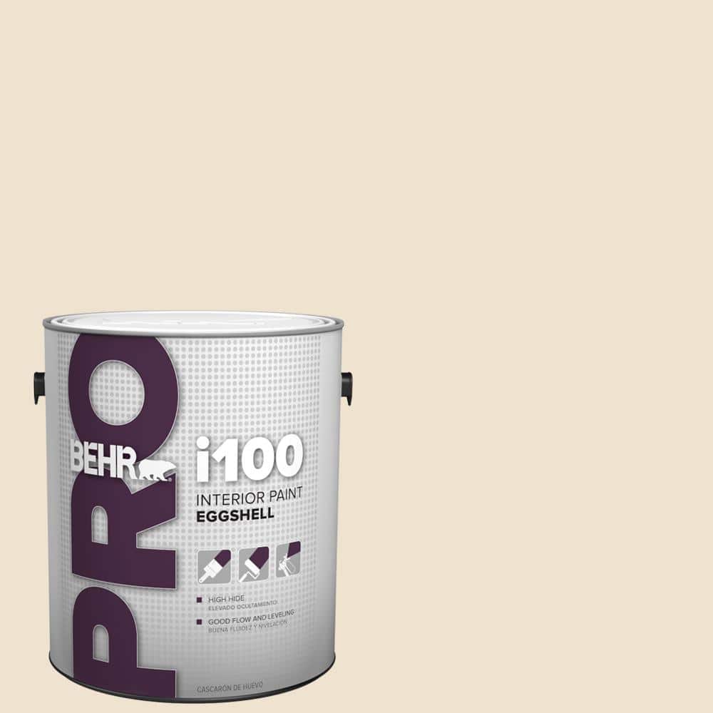 BEHR PRO 1 gal. S2801 Buckwheat Flour Eggshell Interior Paint PR13001