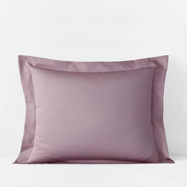 The Company Store Legends Hotel Wisteria 450-Thread Count Wrinkle-Free Supima Cotton Sateen Standard Sham