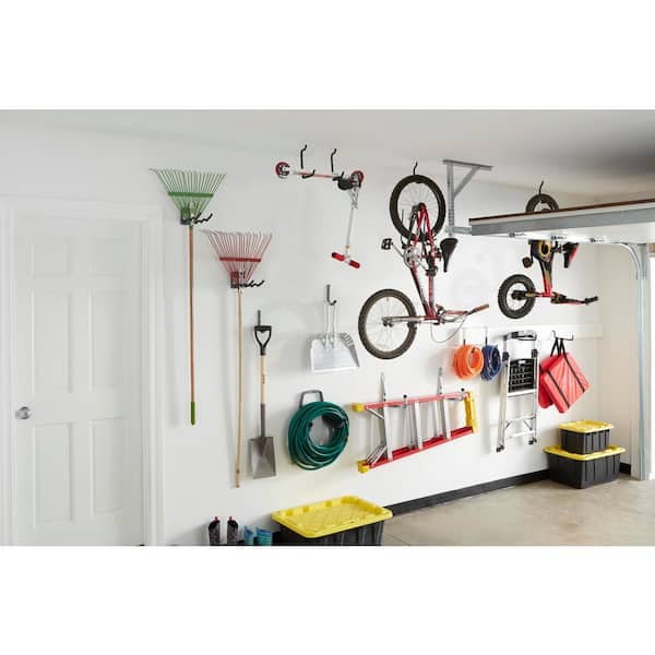 Everbilt Wall-Mounted Garage Storage Organization Hooks and Hangers Starter  Value (15-Pack) 10214 - The Home Depot