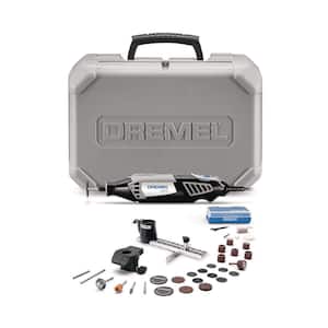 4000 Series 1.6 Amp Variable Speed Corded Rotary Tool Kit with 30 Accessories, 2 Attachments and Carrying Case
