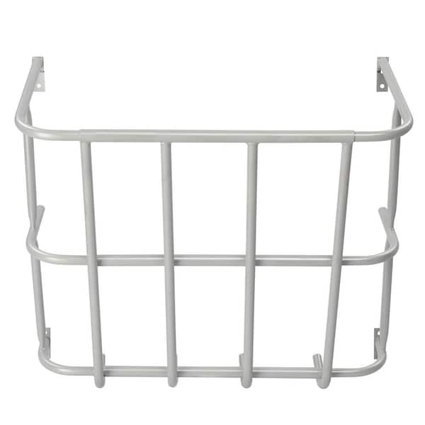 22.8 in. Long Wall Mounted Heavy Duty Steel Horse and Cow Feed Hay Rack