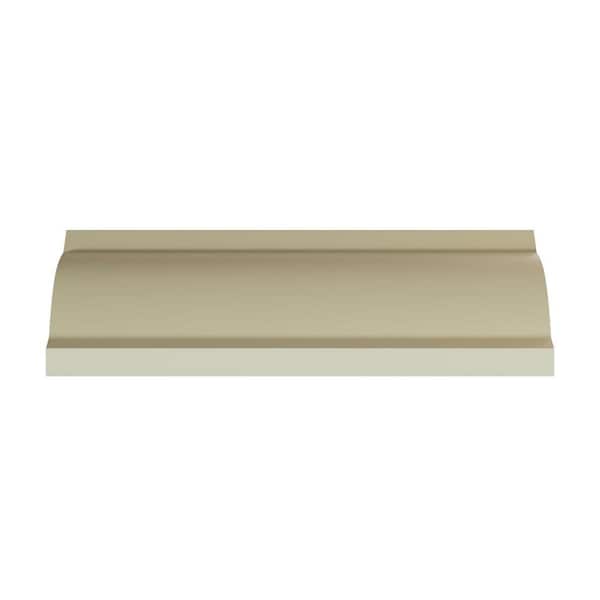 Ekena Millwork McKinney 4 in. D x 5.625 in. W x 96 in. L Polyurethane Crown Moulding