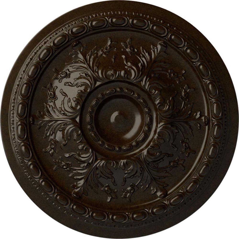 Bronze 28" Hand Carved Ceiling Medallion