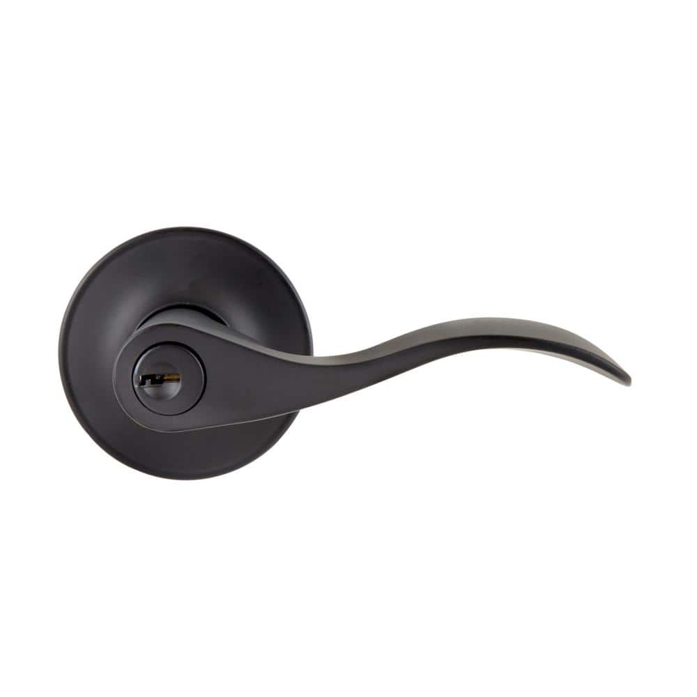 Callan Bennett Black Keyed Entry Door Handle