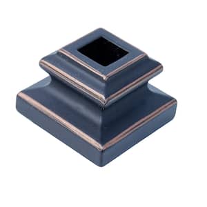 Stair Parts 1/2 in. Oil Rubbed Bronze Flat Metal Shoe for Stair Remodel
