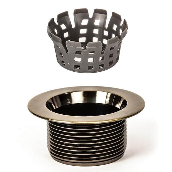 PF WaterWorks Bathtub Drain Shoe Strainer AB