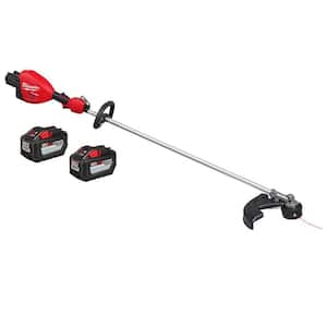 M18 FUEL 18V Brushless Cordless 17 in. Dual Battery Straight Shaft String Trimmer w/(2) 12.0 Ah High Output Batteries