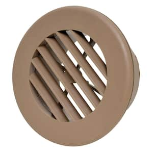 Rotating Heating and A/C Register - Light Brown