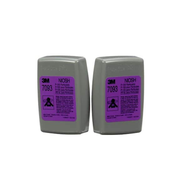 3M Lead Paint Removal Respirator Replacement Filters (2Pack) 7093HB1C