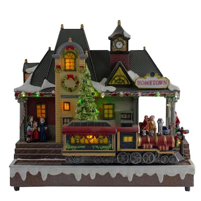 Featured image of post Christmas Village Sets With Train