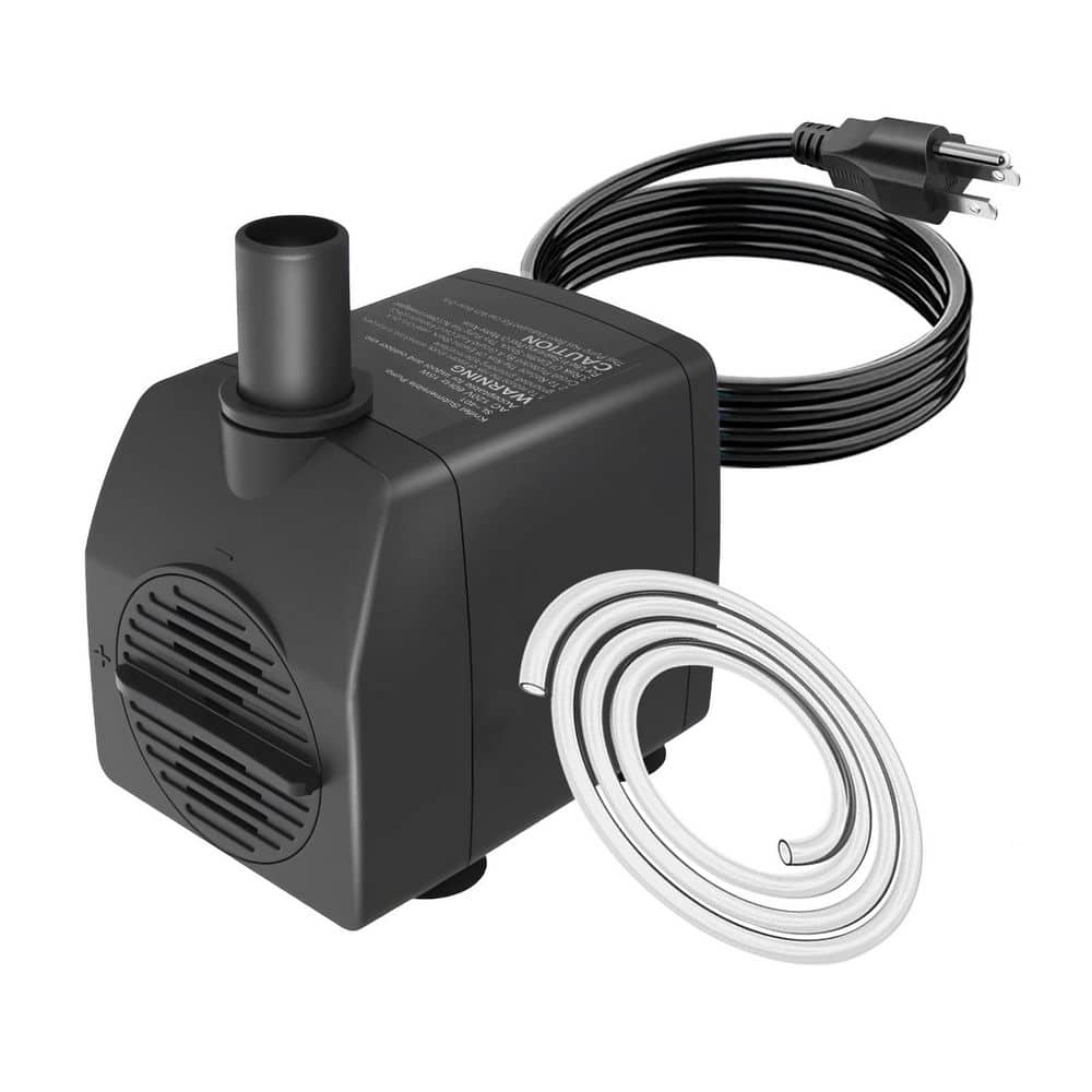 のえる Oyezvary 200GPH Submersible Water Pump with Auto Shut-Off, 5.2 ft
