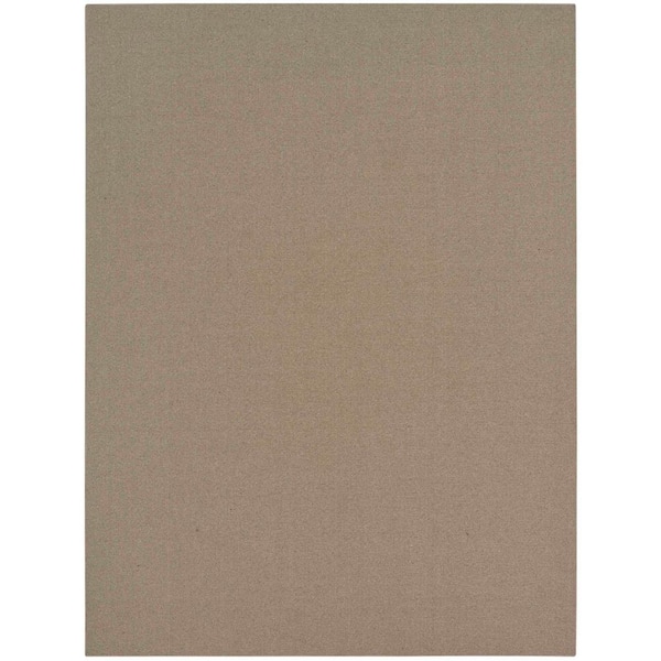 Natural Harmony Sand Harbor Bark/Plains Custom Rug with Pad