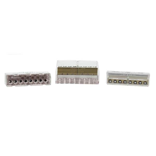 IDEAL In-Sure 8-Port Push-In Wire Connector (100/Jar)