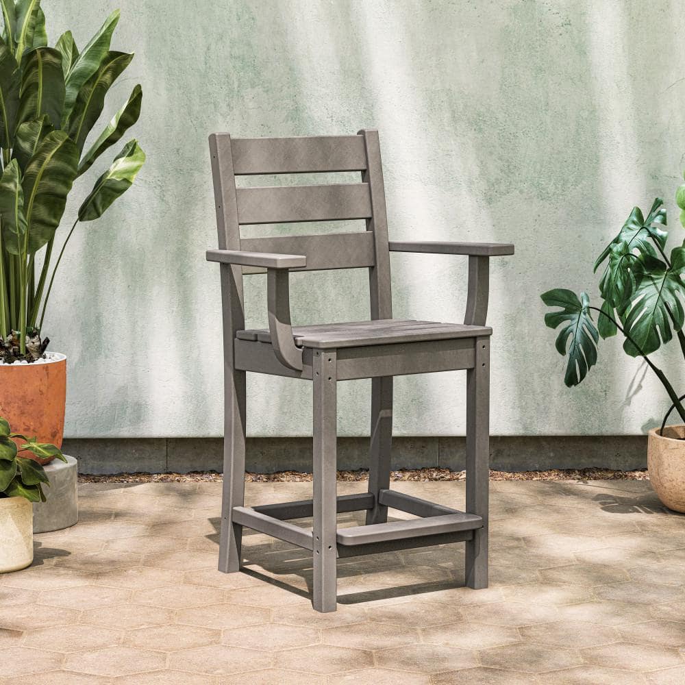 Grant Park Counter Arm Chair in Slate Grey price history on PriceWatchPro