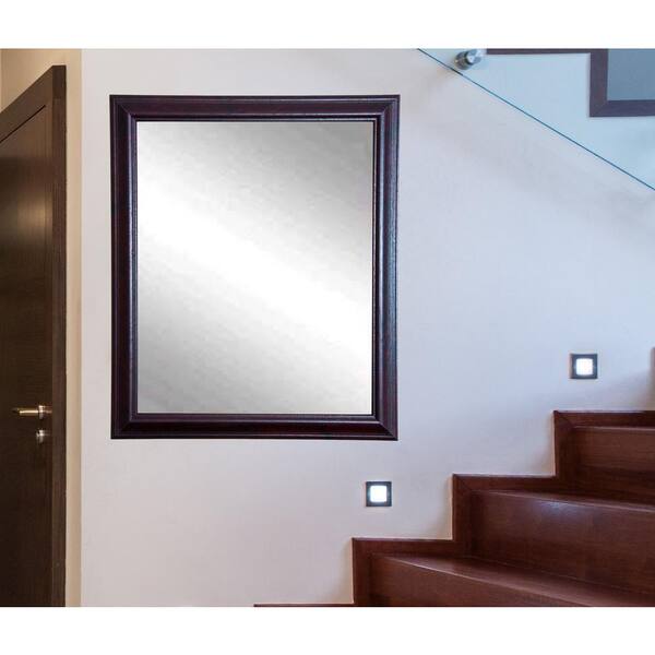 BrandtWorks Burgundy Fair Wall Mirror