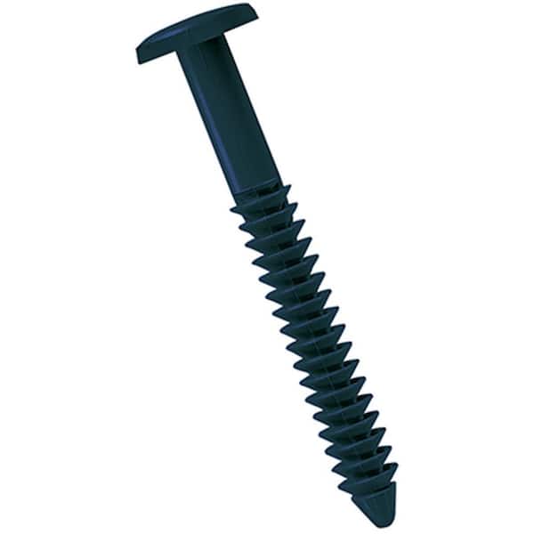 Ekena Millwork 3 in. Midnight Blue Lifetime Vinyl Shutter-Lok's Fastener