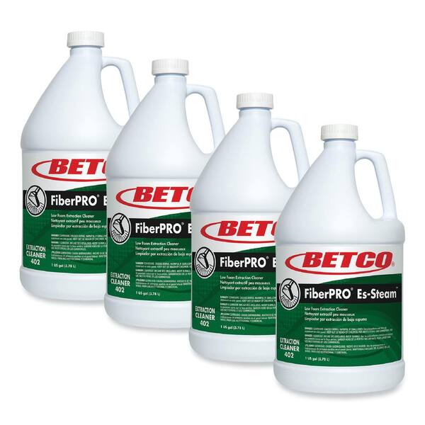 FiberPRO Es-Steam Carpet Cleaner, Country Fresh, 1 gal Bottle, 4/Carton