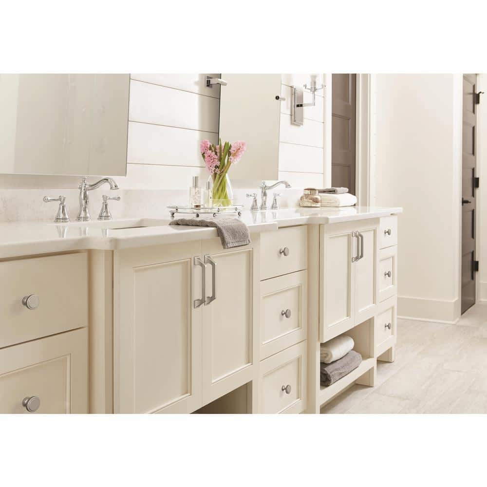 Satin Nickel 6" Brushed Cabinet Bar Pull with Mounting Hardware