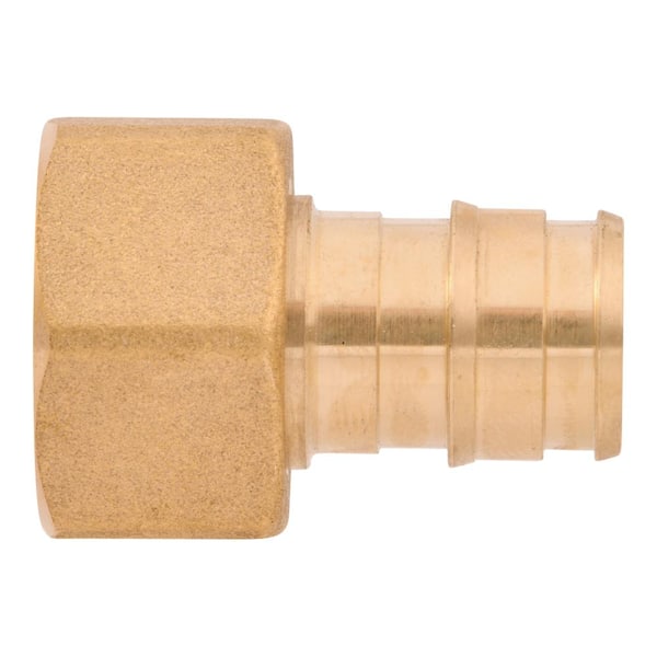 SharkBite 1/2 in. PEX-A x 1/2 in. NPSM Brass Expansion Swivel Adapter  UAB526LFA - The Home Depot