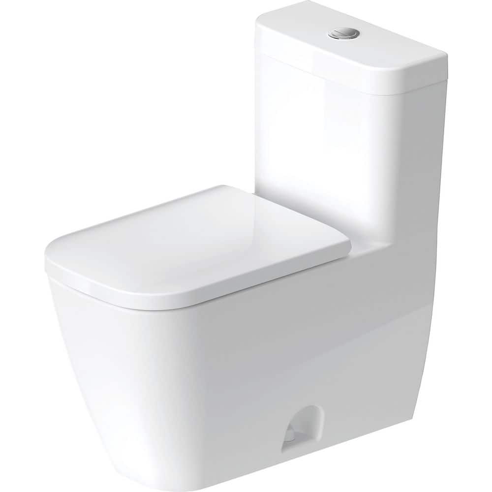 Duravit Happy D.2 1piece 0.92 GPF Dual Flush Elongated Toilet in