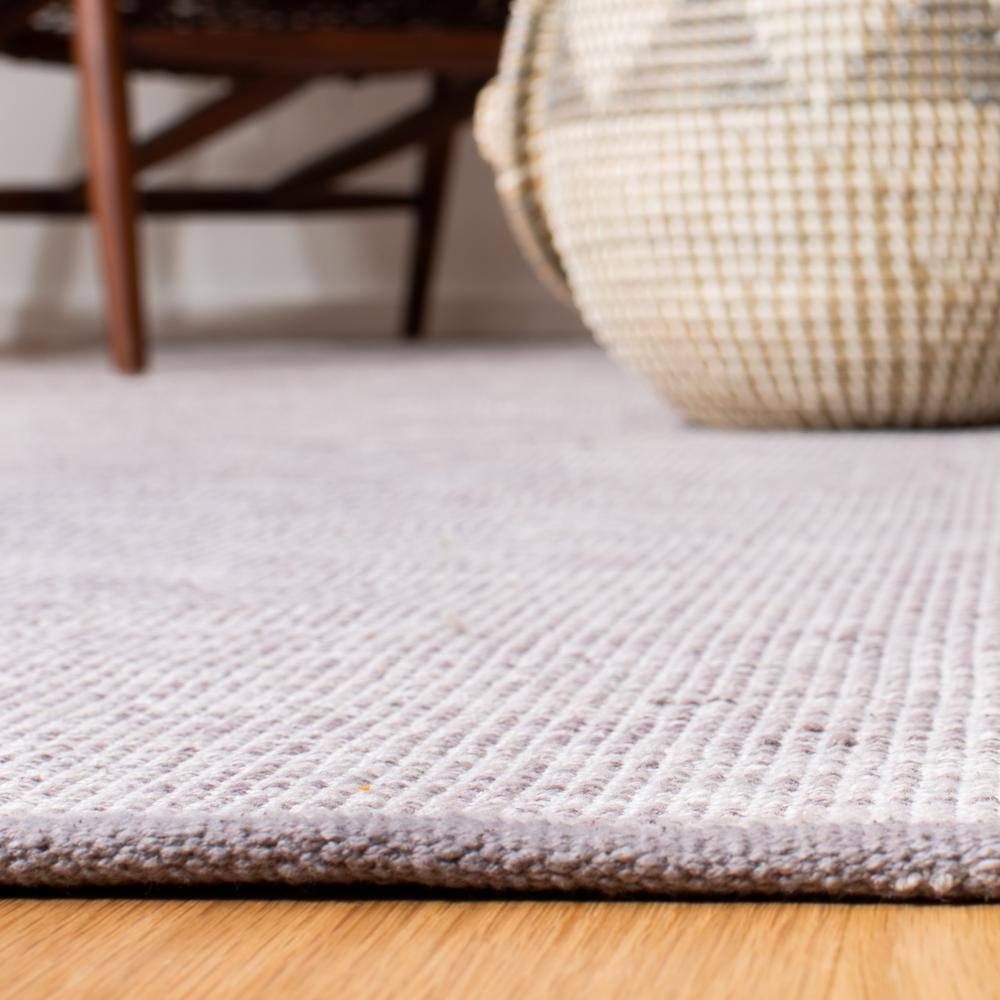 Montauk Gray Flat Woven Cotton 9' x 12' Area Rug