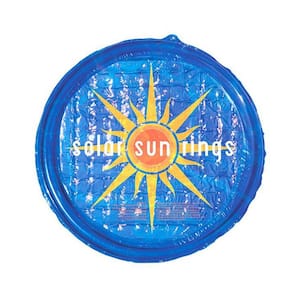 SSR-SB-02 UV Resistant Swimming Pool Spa Heater Circular Solar Cover, Blue