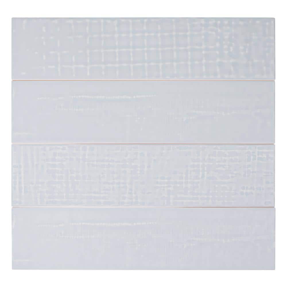 Perfecto Marvelli 4'' x 16'' Gray Ceramic Subway Tile