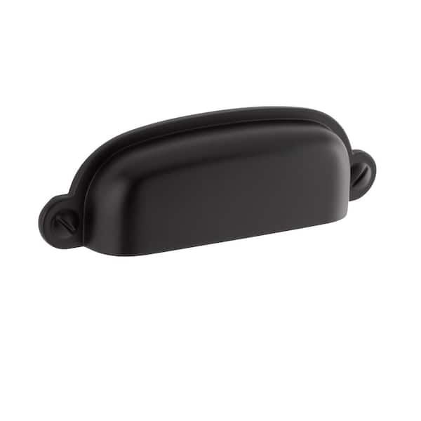 Sumner Street Home Hardware Garner 2-3/4 in. (70 mm) Center-to-Center Matte Black Cup Drawer Pull