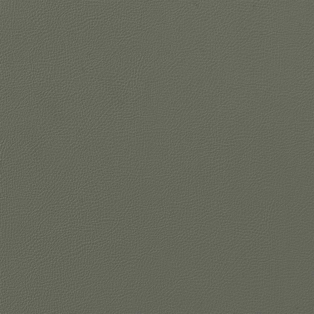 Close-up texture of gray faux leather.
