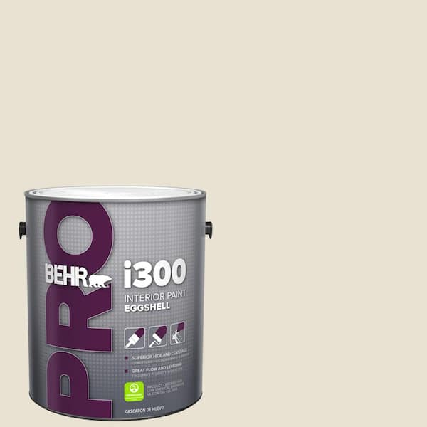 BEHR PRO 1 gal. #BXC-62 Alabaster Eggshell Interior Paint