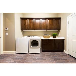 Capella Red 2.25 in. x 10 in. Matte Porcelain Stone Look Floor and Wall Tile (5.15 sq. ft./Case)