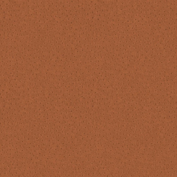 The Wallpaper Company 8 in. x 10 in. Bourbon Ostrich Leather Looking Wallpaper Sample