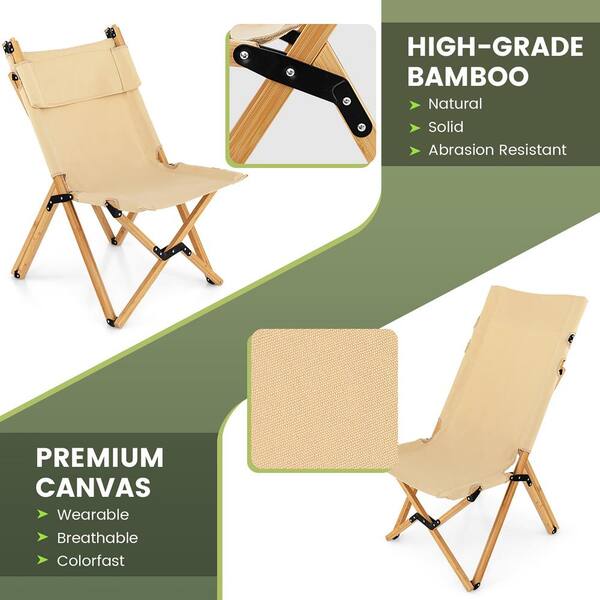 Canvas camp outlet chairs