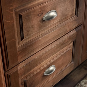 Cup Pull - Drawer Pulls - Cabinet Hardware - The Home Depot