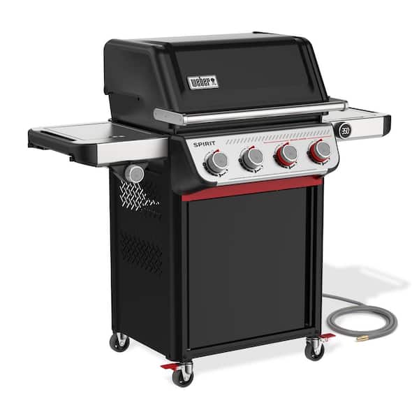 Weber Spirit E-310 3-Burner Propane Gas Grill in Black with Grill