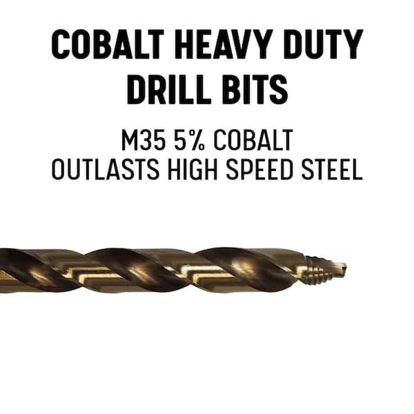 Drill America ドリルビットインデックス/ケース 1/16-1/4 x 