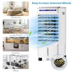 130 CFM 3-Speed Settings 3-in-1 Portable Evaporative Cooler Air Cooler for 100 sq. ft.