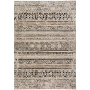Nelson Brown 3 ft. 3 in. x 5 ft. 3 in. Vintage Area Rug
