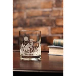 Heron 13 oz. Double Old Fashioned Glass (Set of 4)
