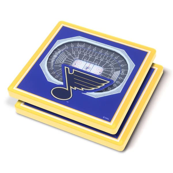 NHL St. Louis Blues 3D StadiumView Coasters - Enterprise Center