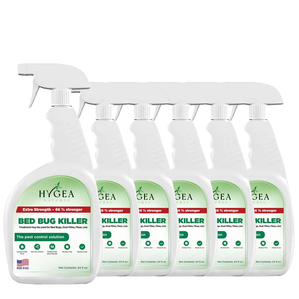 Mite & Bed Bug Spray 24 oz. Extra Strength Ready to Use, Non Toxic, Odor & Stain free Family Safe Insect Killer (6-Pack) price history on PriceWatchPro