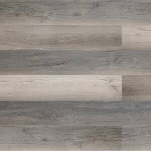 Alton Lewes Gray 7.7 in. W x 48 in. L Hybrid Resilient Waterproof Rigid Plank Flooring (17.96 sq. ft./case)