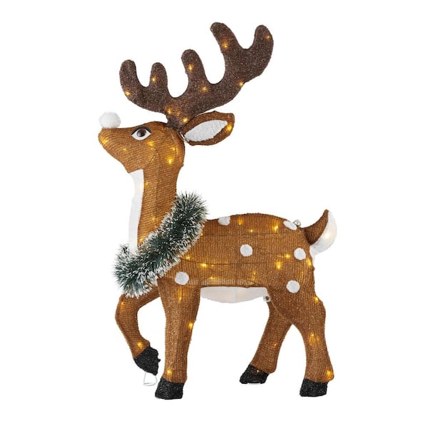 home accents holiday led reindeer