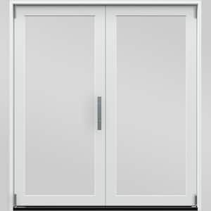 JELD-WEN F-4500 72 in. x 80 in. White Left-Hand Folding Primed