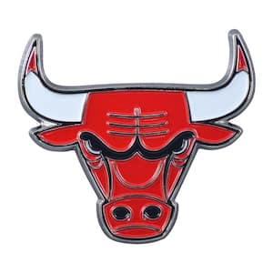 2.8 in. x 3.2 in. NBA Chicago Bulls Color Emblem