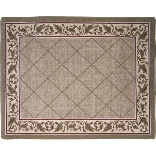 TrafficMaster Regent Tan 2 ft. x 4 ft. Area Rug